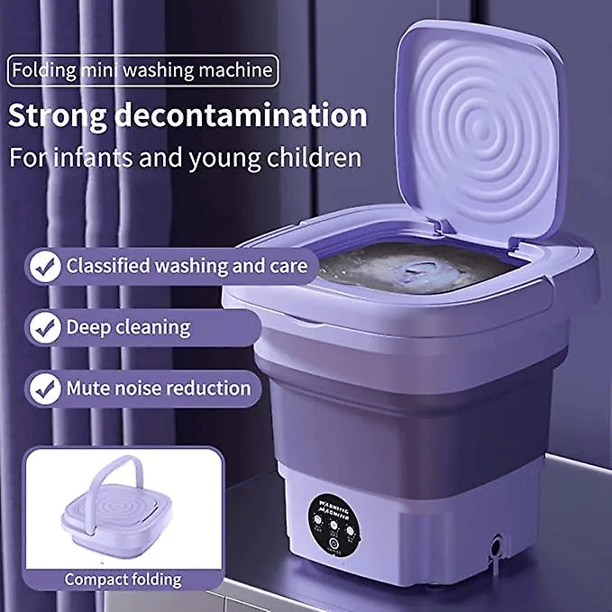 Premium Quality mini washing machine with dryer included original best for hostels
