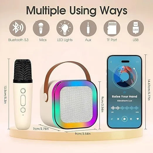 K12 Wireless Mic With Speaker -