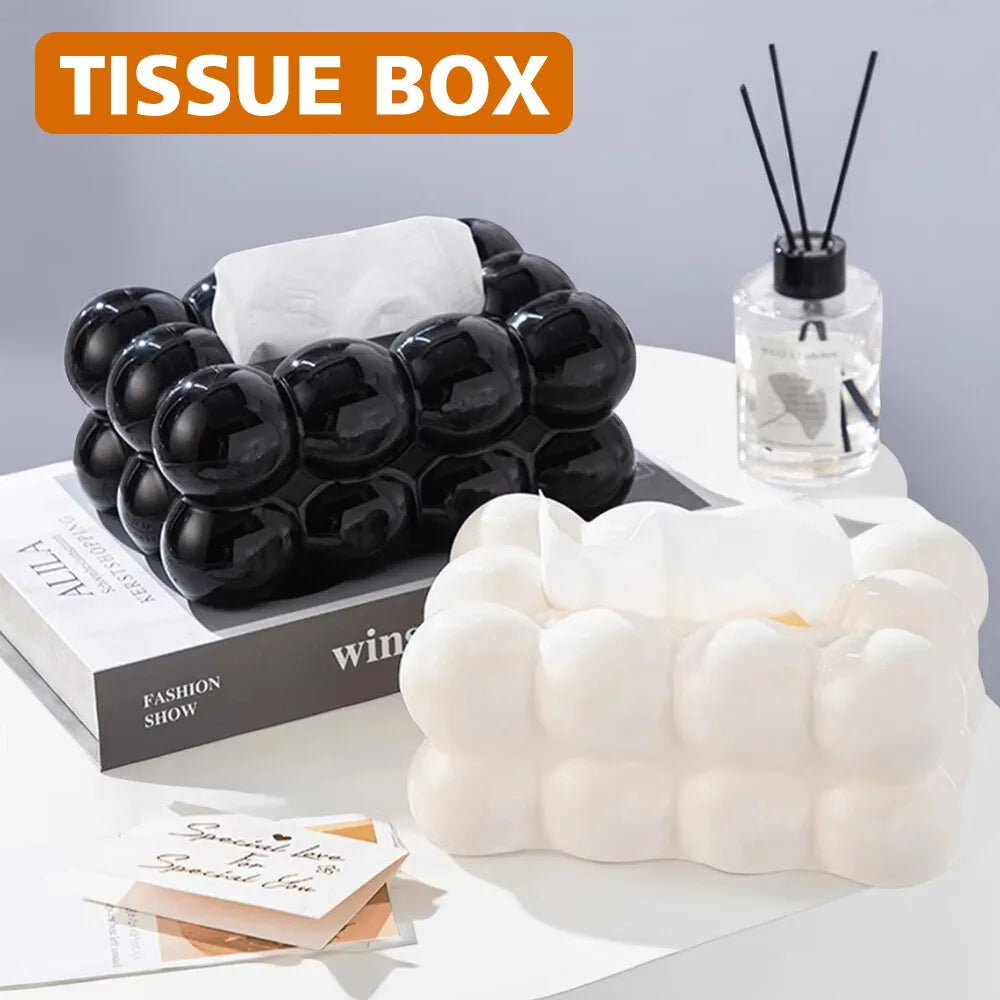 bubble tissue box