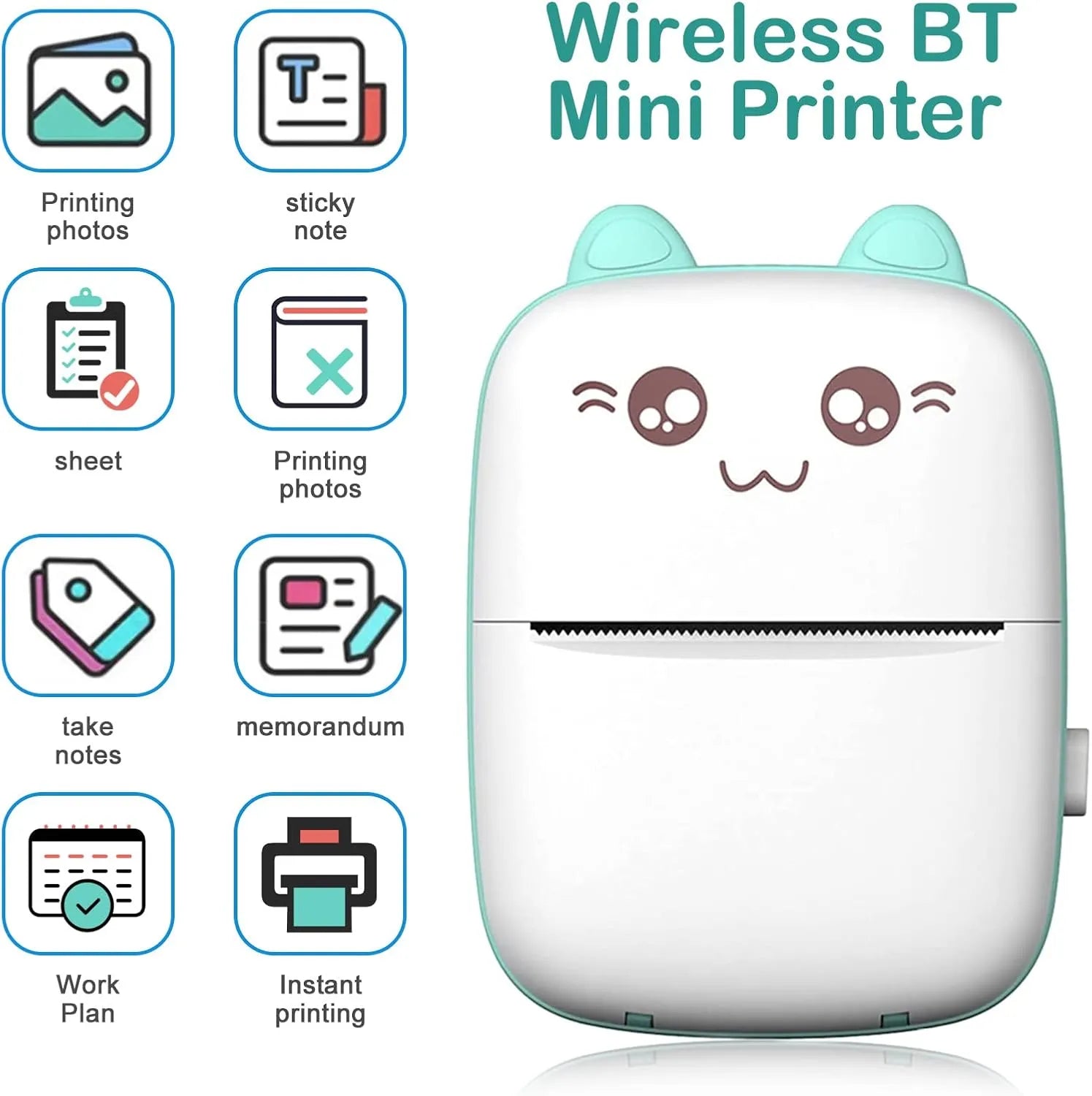 Pocket Inkless Mini Printer