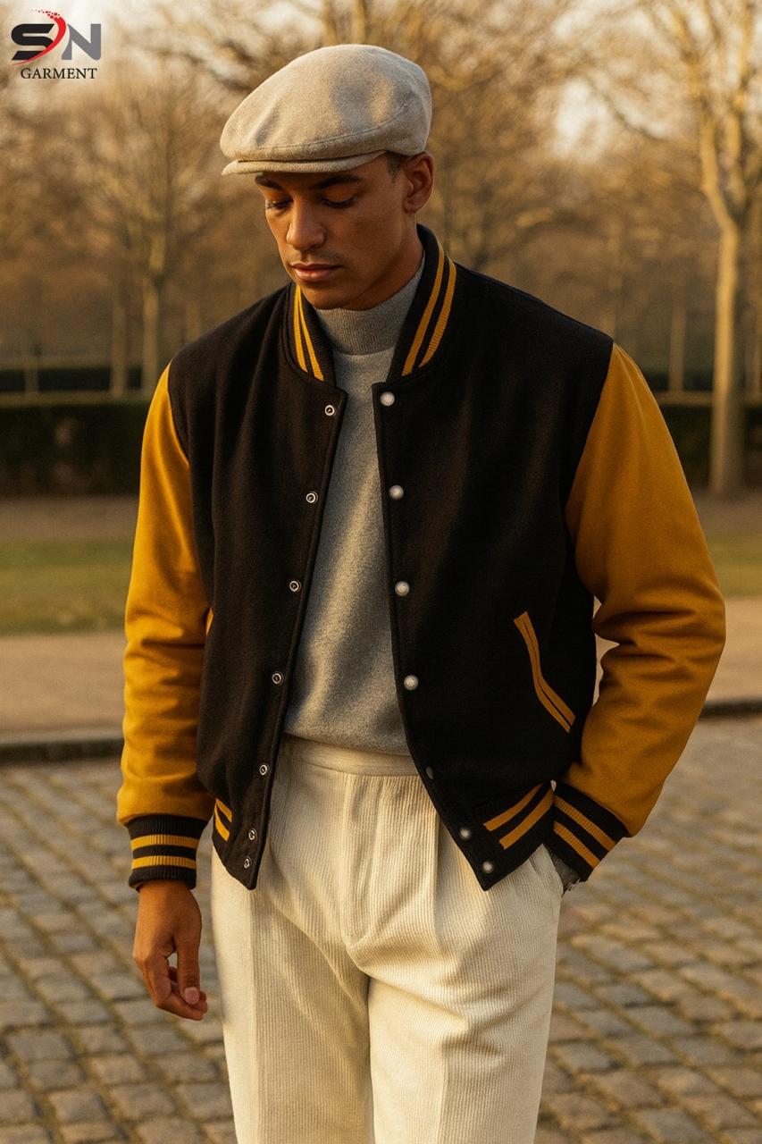 mens winter baseball jacket