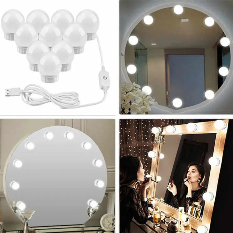 Vanity Mirror Fill Light Adjustable Luminance 3 Colors