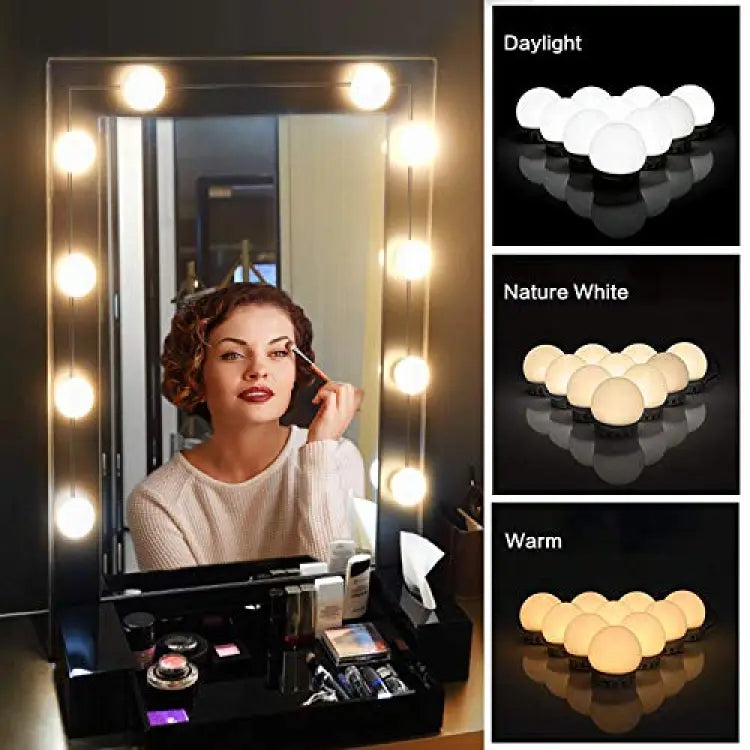 Vanity Mirror Fill Light Adjustable Luminance 3 Colors