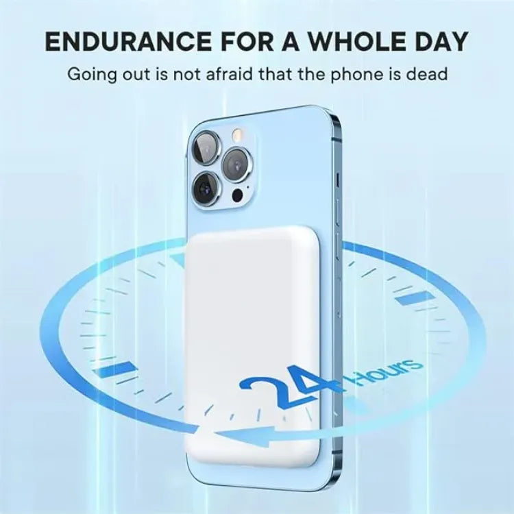 High Quality MagSafe Power Bank β 5000mAh Portable Charger with Super Strong Magnet