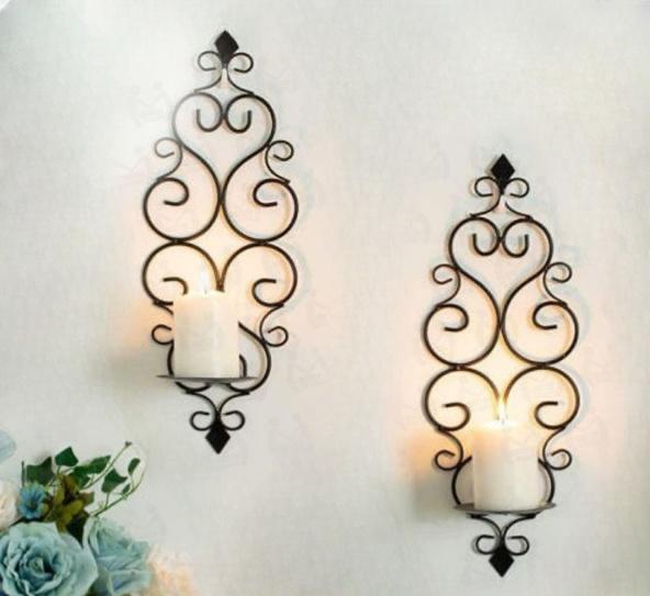 wooden wall decor shelves