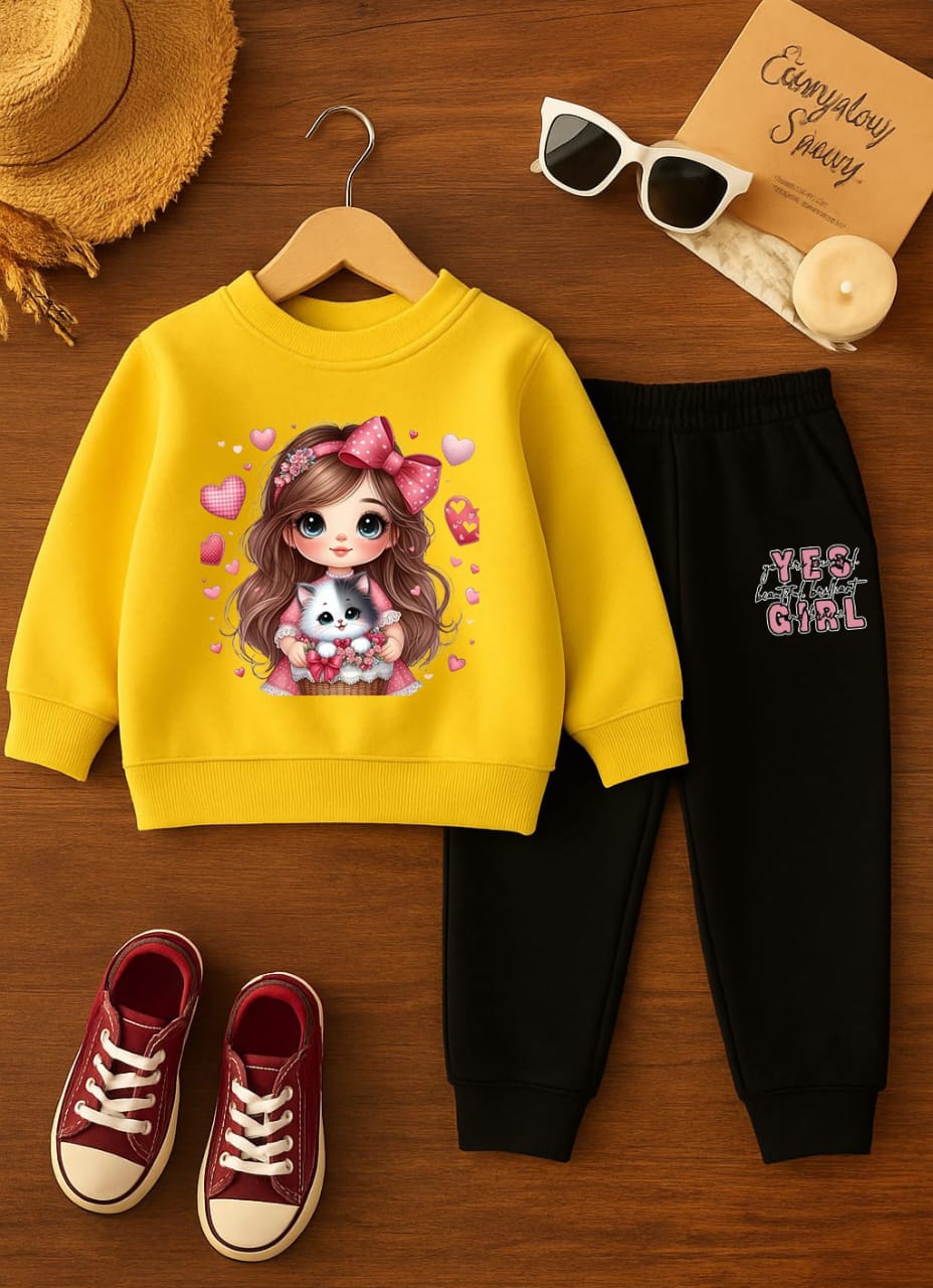 Trendy tracksuit set for kids