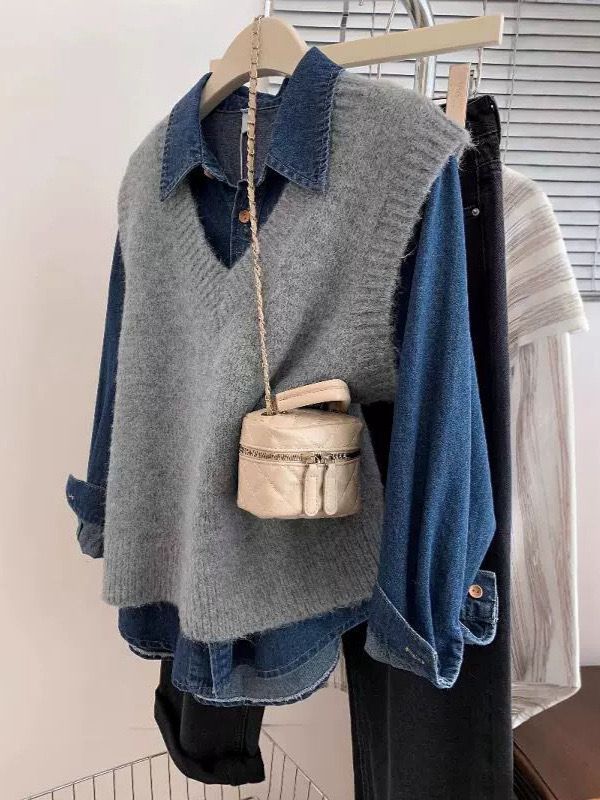 korea  premium material  women knit shirt