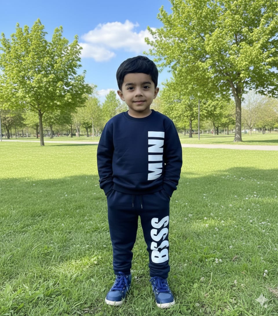 unique styles kids fleece  tracksuit  from 1 to 12 years