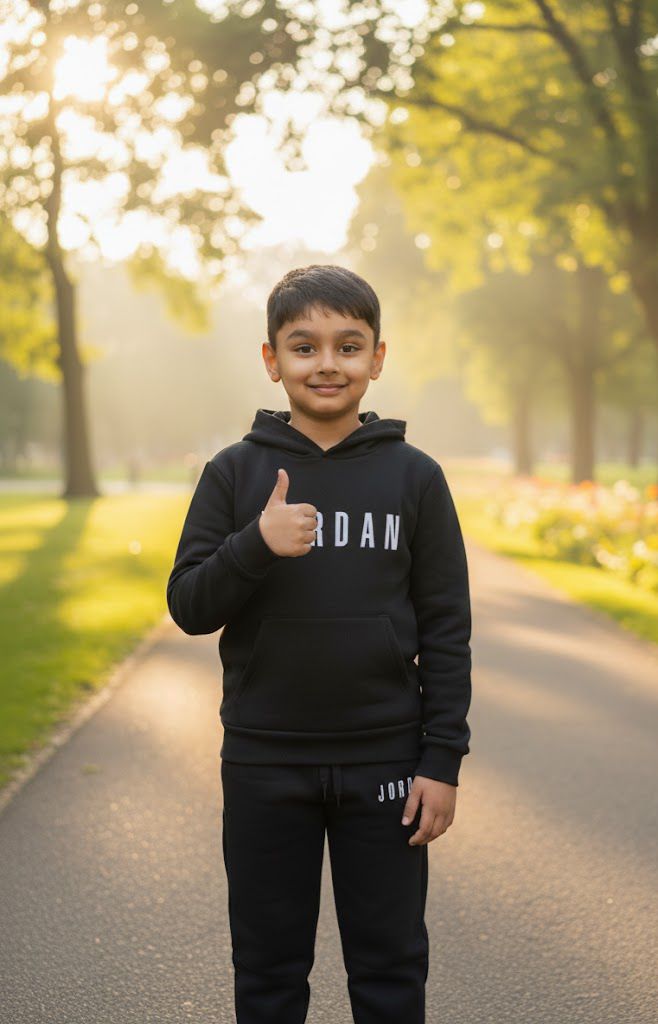 kids hoodie tracksuit