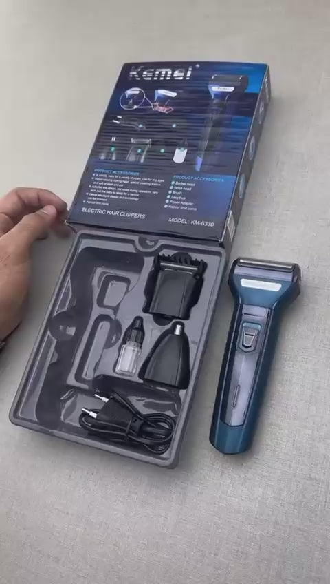 electric men's shaver and hair removal machine