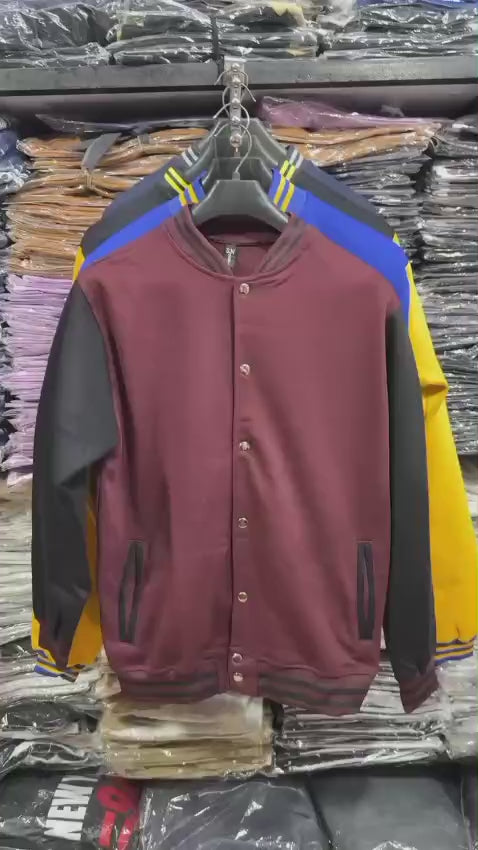 mens winter baseball jacket