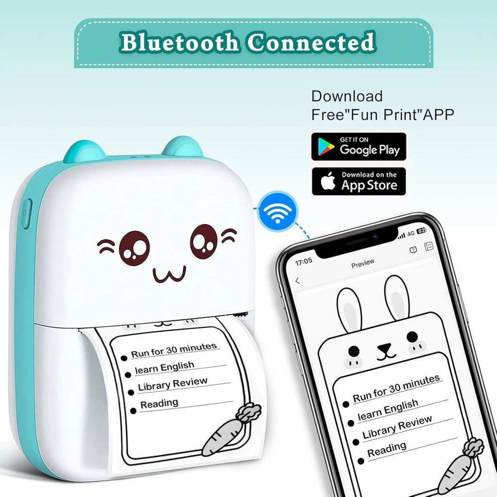 Pocket Inkless Mini Printer