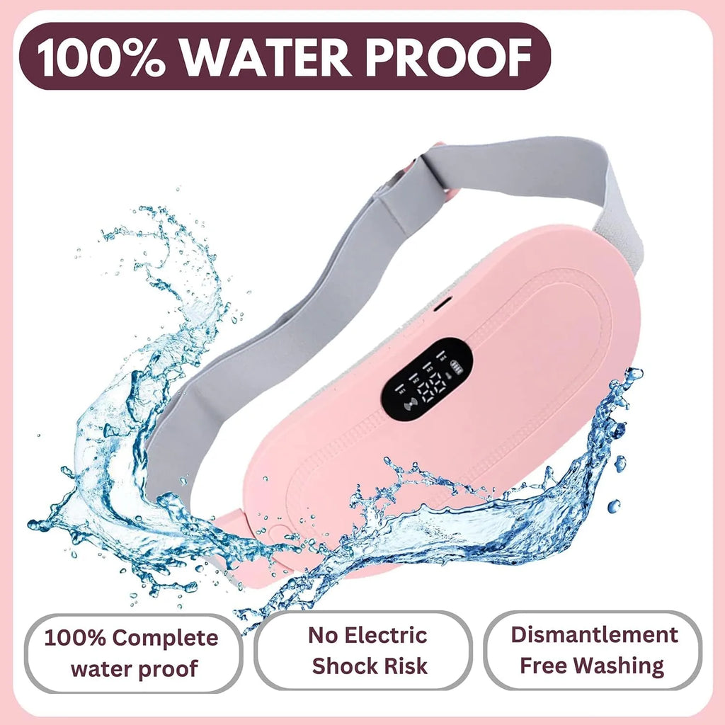 Cordless Menstrual Heating Pad with Massage
