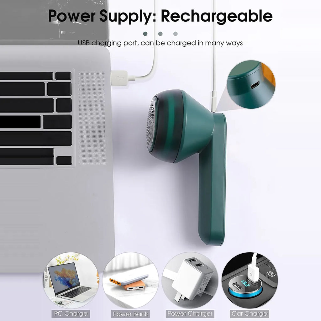 Portable Fabric Shaver & Lint Remover