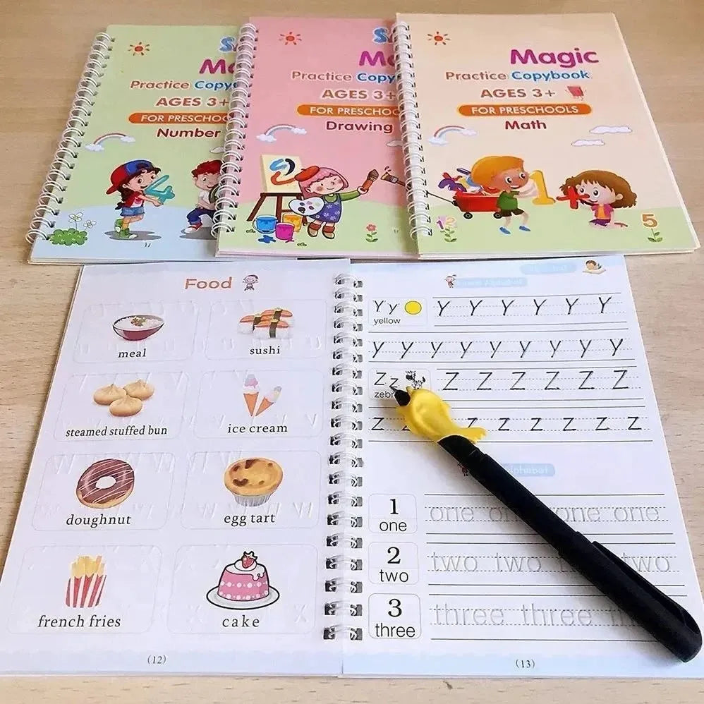 SANK Reusable Magic Book 4Magic Book