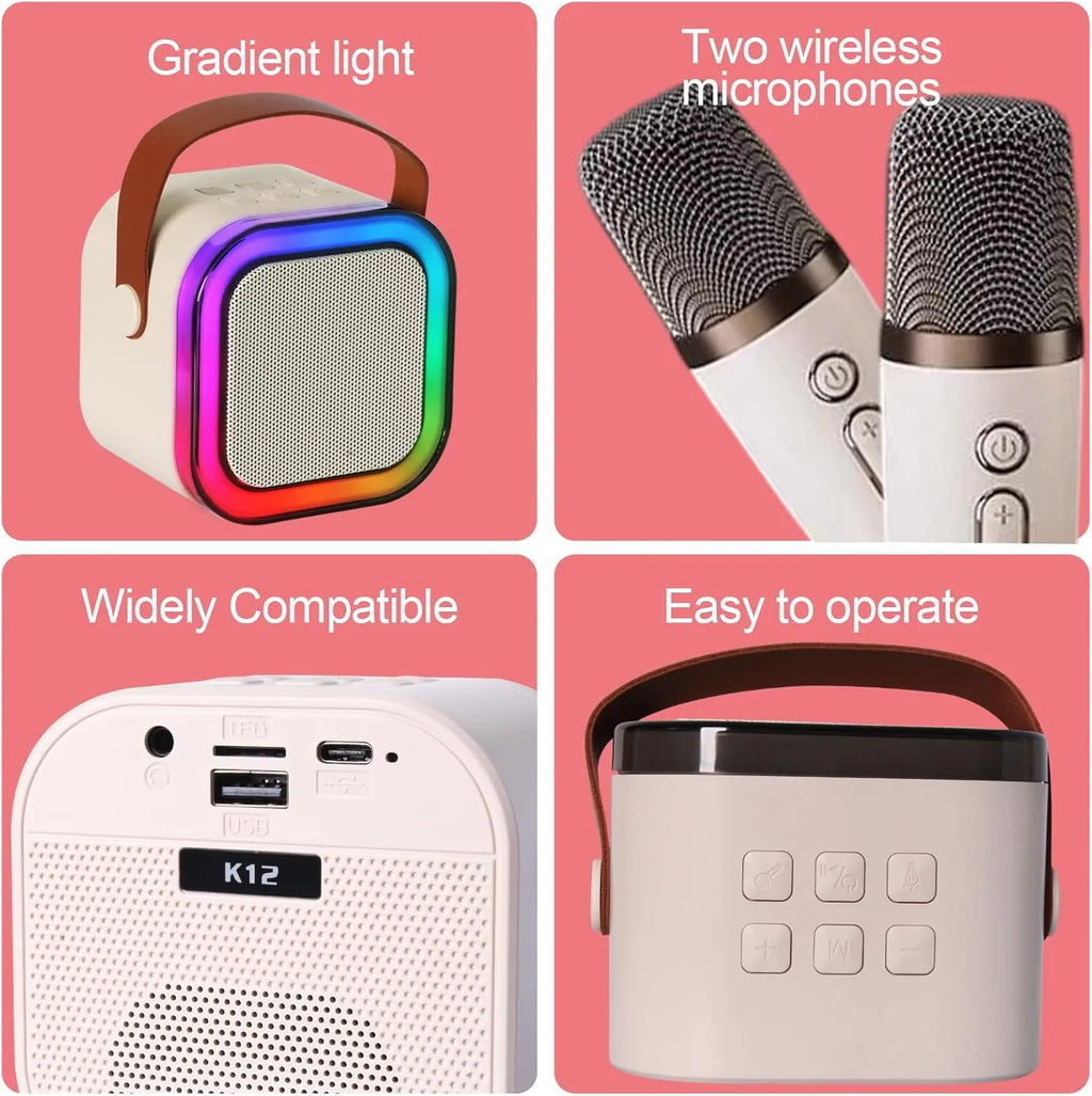 K12 Wireless Mic With Speaker -