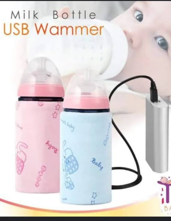 USB feeder warmer for baby bottles